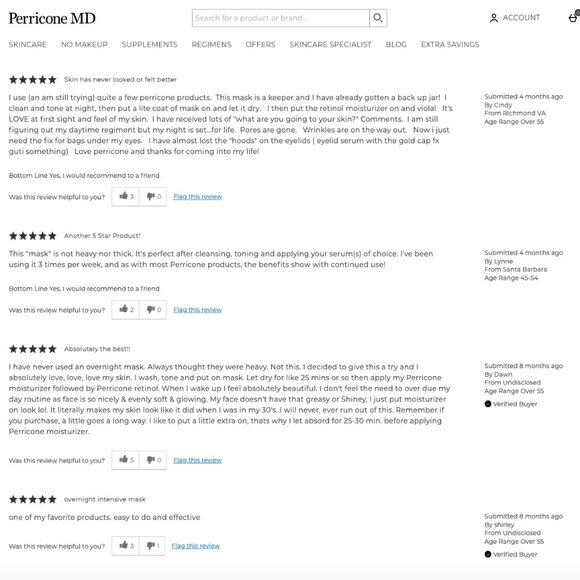 Perricone MD Multi-Action Overnight Intensive Firming Mask - Picture 11 of 15